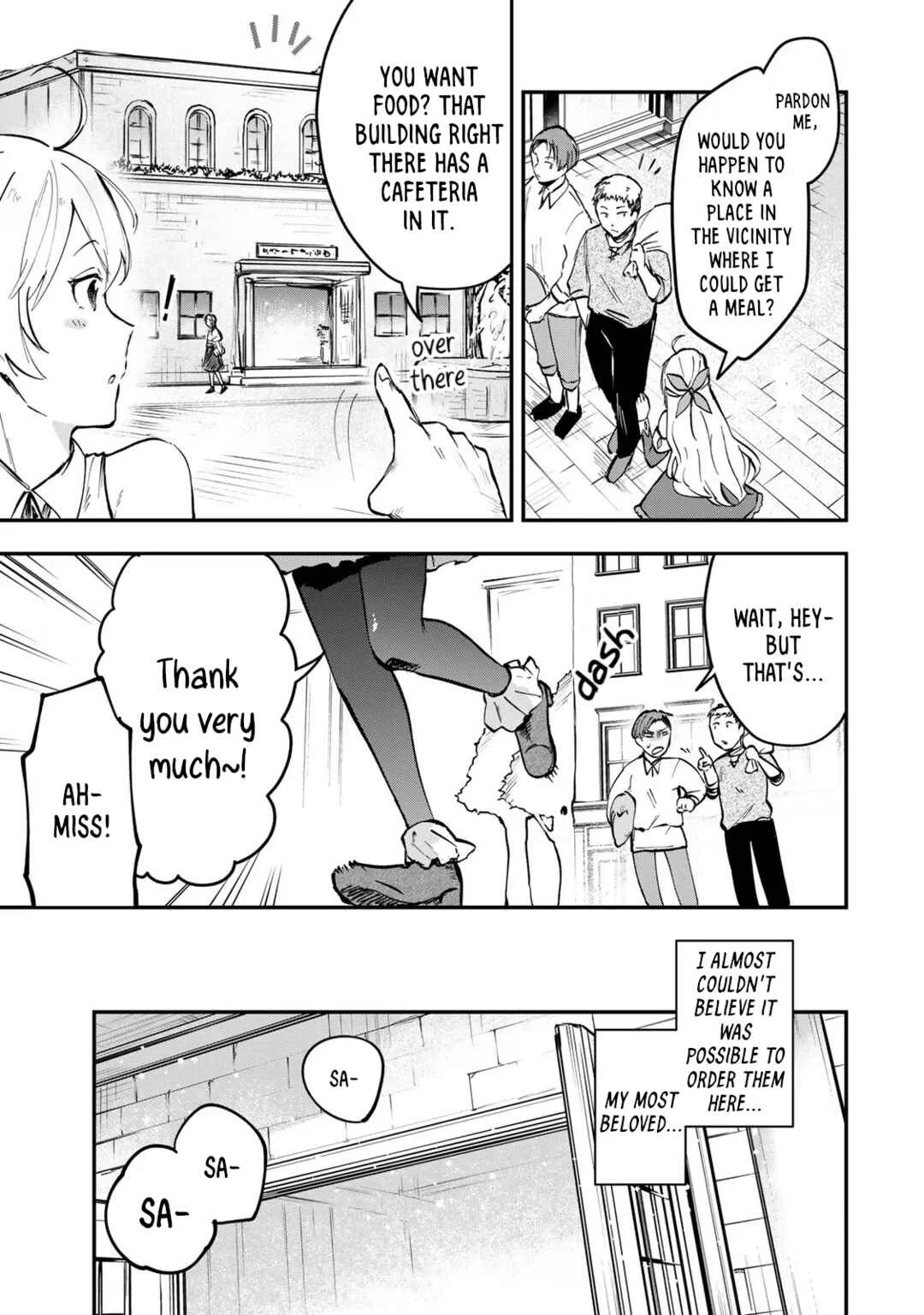 [Pakupaku desu wa] Tsuihou Sareta Ojou-sama no "Monster o Taberu Hodo Tsuyoku Naru" Skill wa, 1-shoku de 1 Level Up Suru Zendai Mimon no Saikyou Skill deshita. 3-nichi de Jinrui Saikyou ni Narimashita wa! Chapter 2: Gobbling Up Sauteed Mimic! - Page 17