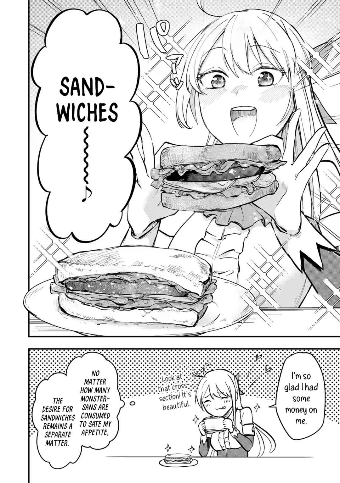 [Pakupaku desu wa] Tsuihou Sareta Ojou-sama no "Monster o Taberu Hodo Tsuyoku Naru" Skill wa, 1-shoku de 1 Level Up Suru Zendai Mimon no Saikyou Skill deshita. 3-nichi de Jinrui Saikyou ni Narimashita wa! Chapter 2: Gobbling Up Sauteed Mimic! - Page 18