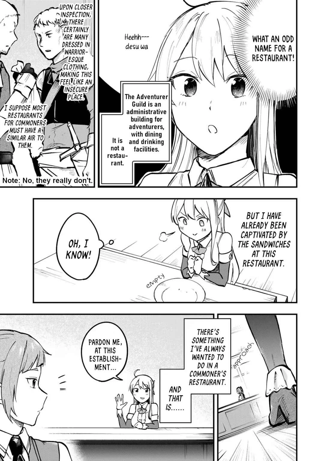 [Pakupaku desu wa] Tsuihou Sareta Ojou-sama no "Monster o Taberu Hodo Tsuyoku Naru" Skill wa, 1-shoku de 1 Level Up Suru Zendai Mimon no Saikyou Skill deshita. 3-nichi de Jinrui Saikyou ni Narimashita wa! Chapter 2: Gobbling Up Sauteed Mimic! - Page 21