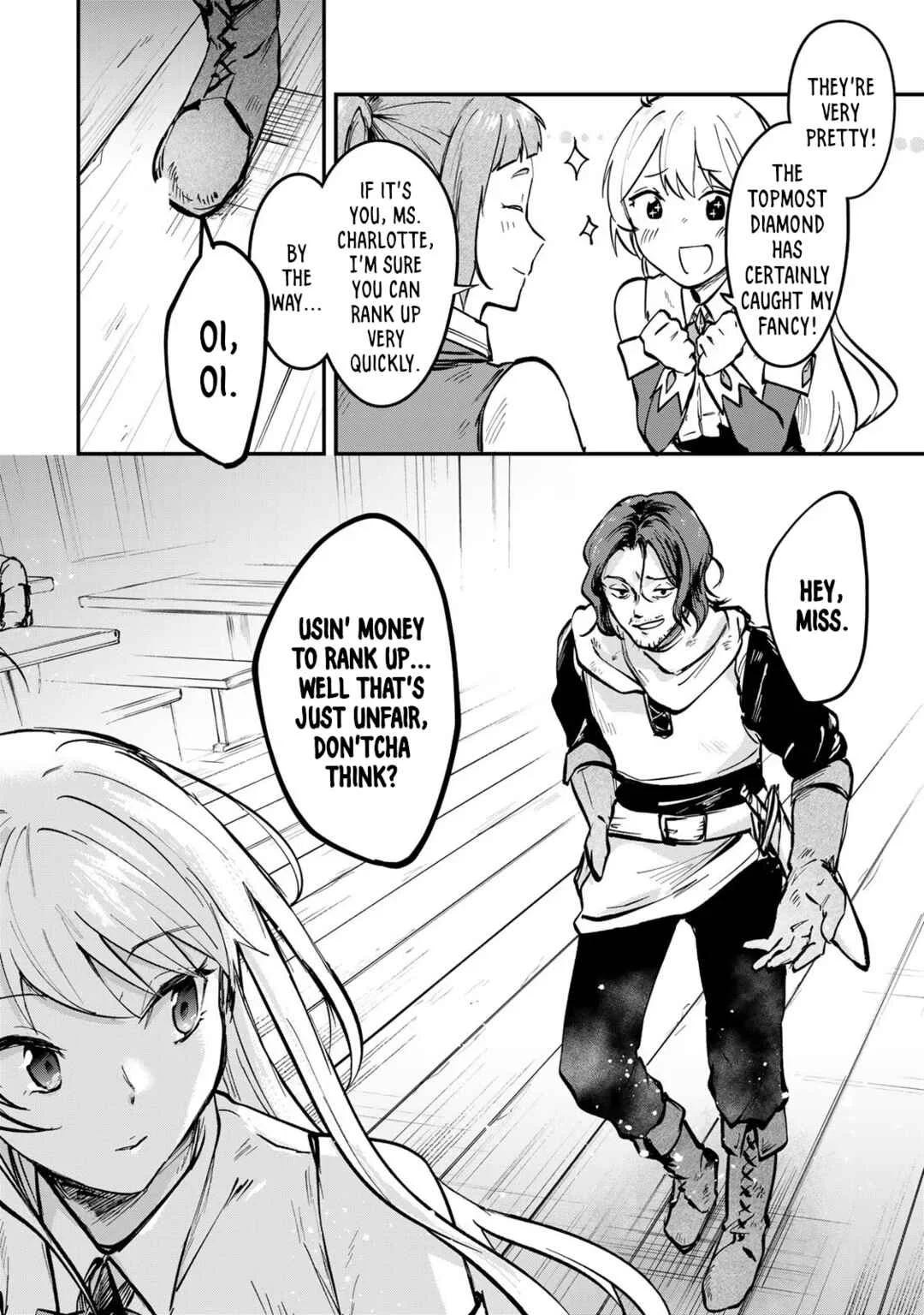 [Pakupaku desu wa] Tsuihou Sareta Ojou-sama no "Monster o Taberu Hodo Tsuyoku Naru" Skill wa, 1-shoku de 1 Level Up Suru Zendai Mimon no Saikyou Skill deshita. 3-nichi de Jinrui Saikyou ni Narimashita wa! Chapter 2: Gobbling Up Sauteed Mimic! - Page 30