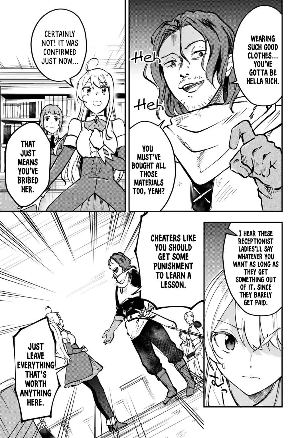 [Pakupaku desu wa] Tsuihou Sareta Ojou-sama no "Monster o Taberu Hodo Tsuyoku Naru" Skill wa, 1-shoku de 1 Level Up Suru Zendai Mimon no Saikyou Skill deshita. 3-nichi de Jinrui Saikyou ni Narimashita wa! Chapter 2: Gobbling Up Sauteed Mimic! - Page 31