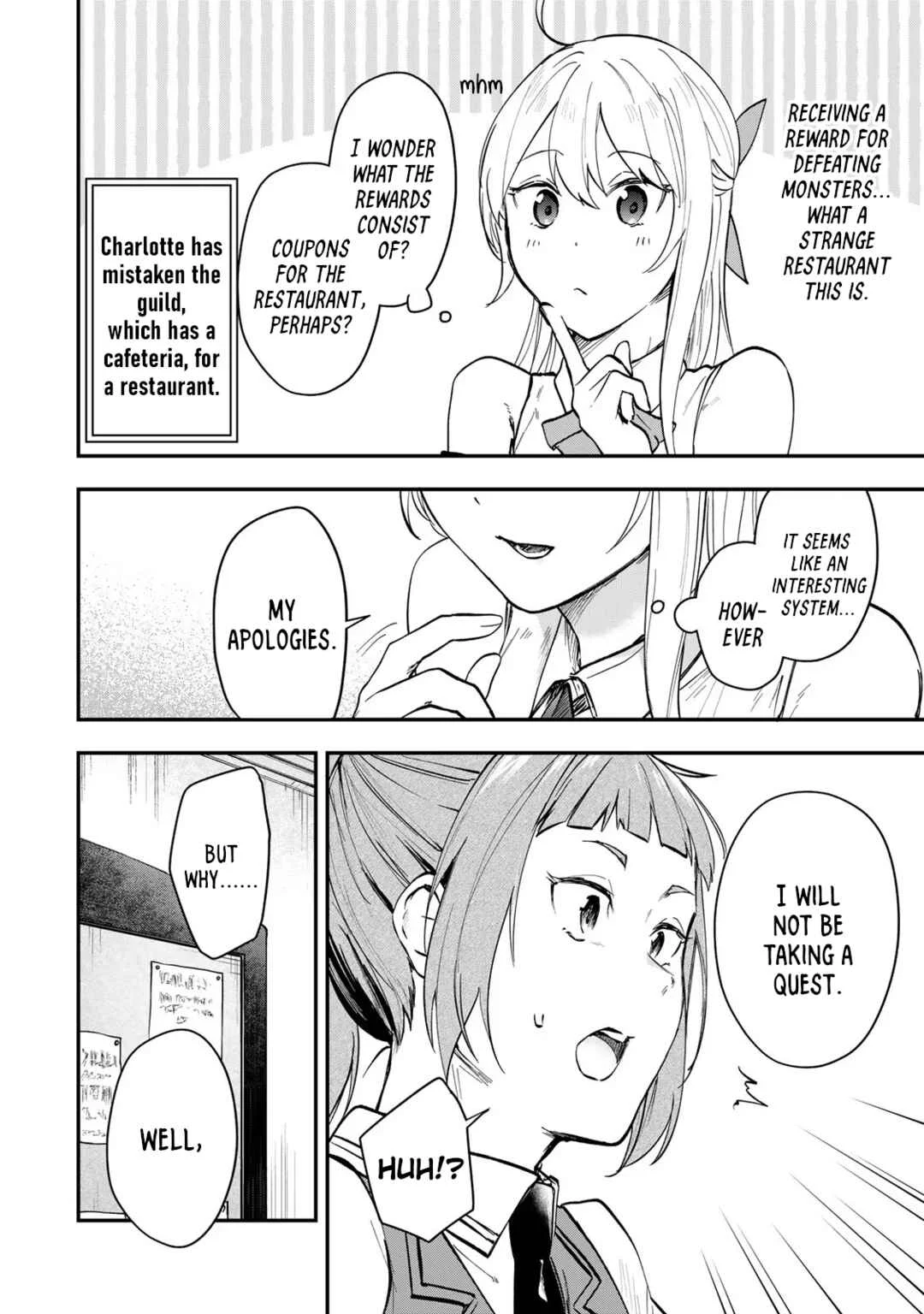 [Pakupaku desu wa] Tsuihou Sareta Ojou-sama no "Monster o Taberu Hodo Tsuyoku Naru" Skill wa, 1-shoku de 1 Level Up Suru Zendai Mimon no Saikyou Skill deshita. 3-nichi de Jinrui Saikyou ni Narimashita wa! Chapter 3: Gobbling Up Wild Caught Grand Boar! - Page 6