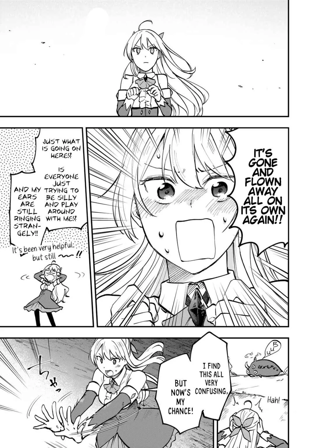 [Pakupaku desu wa] Tsuihou Sareta Ojou-sama no "Monster o Taberu Hodo Tsuyoku Naru" Skill wa, 1-shoku de 1 Level Up Suru Zendai Mimon no Saikyou Skill deshita. 3-nichi de Jinrui Saikyou ni Narimashita wa! Chapter 3: Gobbling Up Wild Caught Grand Boar! - Page 24