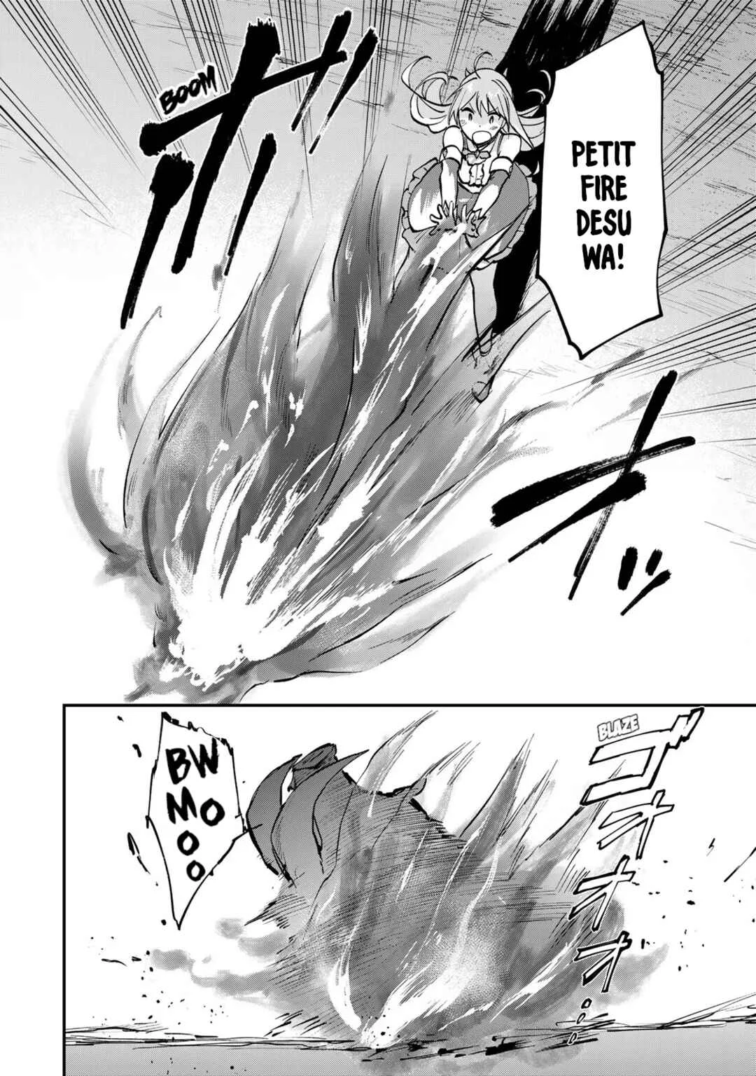 [Pakupaku desu wa] Tsuihou Sareta Ojou-sama no "Monster o Taberu Hodo Tsuyoku Naru" Skill wa, 1-shoku de 1 Level Up Suru Zendai Mimon no Saikyou Skill deshita. 3-nichi de Jinrui Saikyou ni Narimashita wa! Chapter 3: Gobbling Up Wild Caught Grand Boar! - Page 25