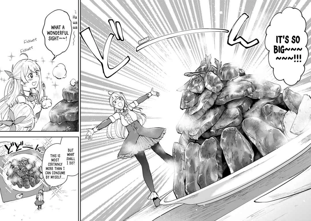 [Pakupaku desu wa] Tsuihou Sareta Ojou-sama no "Monster o Taberu Hodo Tsuyoku Naru" Skill wa, 1-shoku de 1 Level Up Suru Zendai Mimon no Saikyou Skill deshita. 3-nichi de Jinrui Saikyou ni Narimashita wa! Chapter 3: Gobbling Up Wild Caught Grand Boar! - Page 27