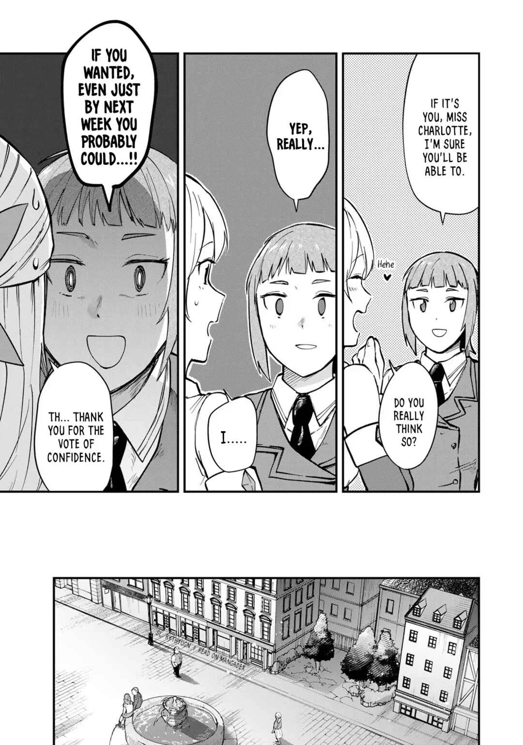 [Pakupaku desu wa] Tsuihou Sareta Ojou-sama no "Monster o Taberu Hodo Tsuyoku Naru" Skill wa, 1-shoku de 1 Level Up Suru Zendai Mimon no Saikyou Skill deshita. 3-nichi de Jinrui Saikyou ni Narimashita wa! Chapter 4: Obtaining a Gold Card! - Page 11