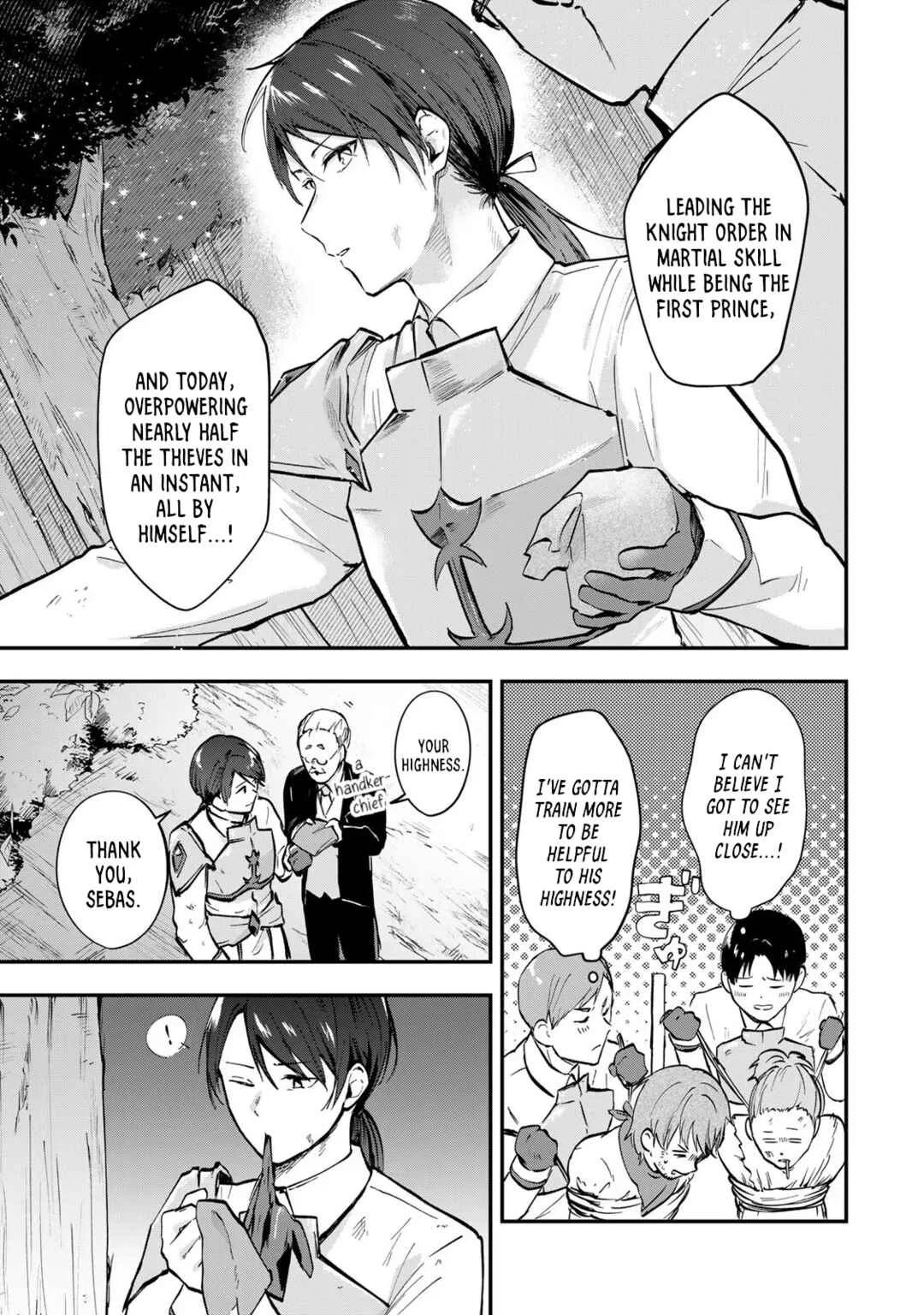 [Pakupaku desu wa] Tsuihou Sareta Ojou-sama no "Monster o Taberu Hodo Tsuyoku Naru" Skill wa, 1-shoku de 1 Level Up Suru Zendai Mimon no Saikyou Skill deshita. 3-nichi de Jinrui Saikyou ni Narimashita wa! Chapter 4: Obtaining a Gold Card! - Page 30