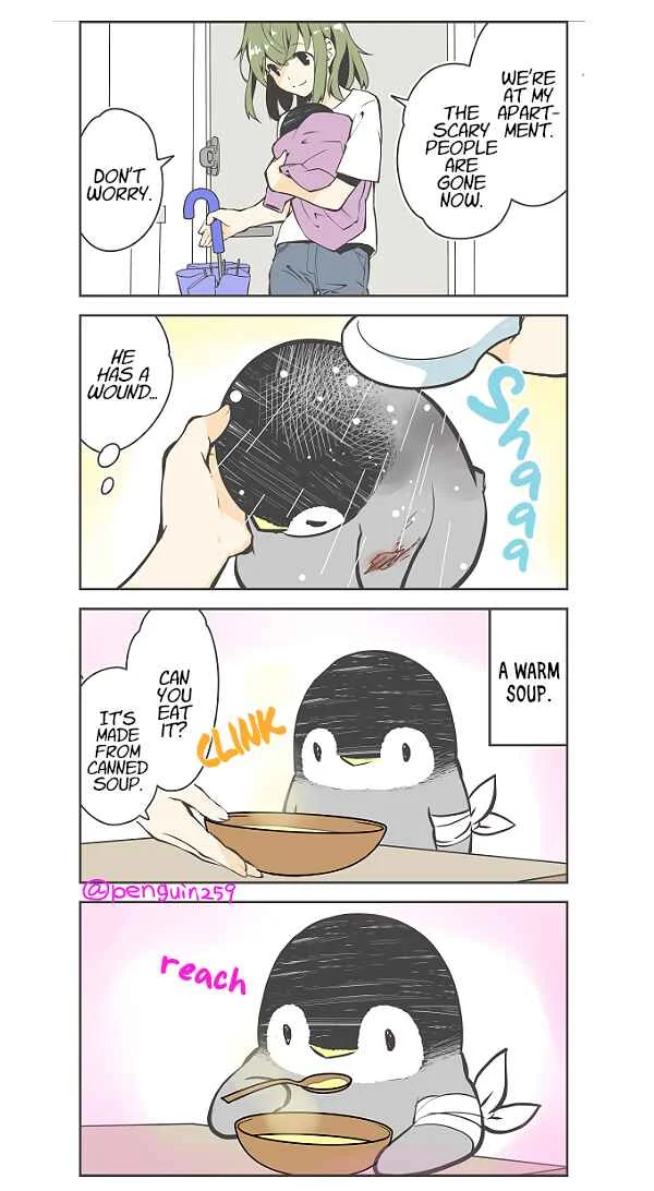 Penpen and Onee-san Chapter 1: What if I pick up a penguin - Page 2