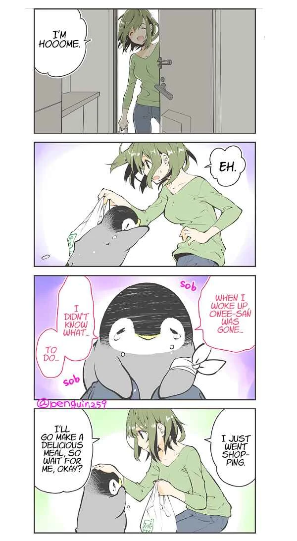 Penpen and Onee-san Chapter 1: What if I pick up a penguin - Page 5