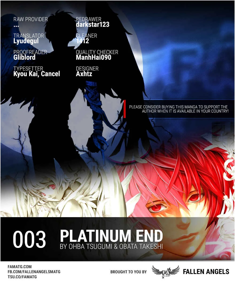 Platinum End Chapter 3: Hero of Justice - Page 1