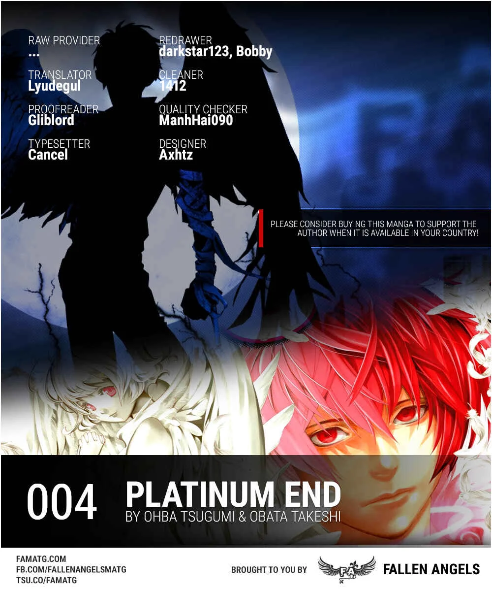 Platinum End Chapter 4: The Person I Admire - Page 1