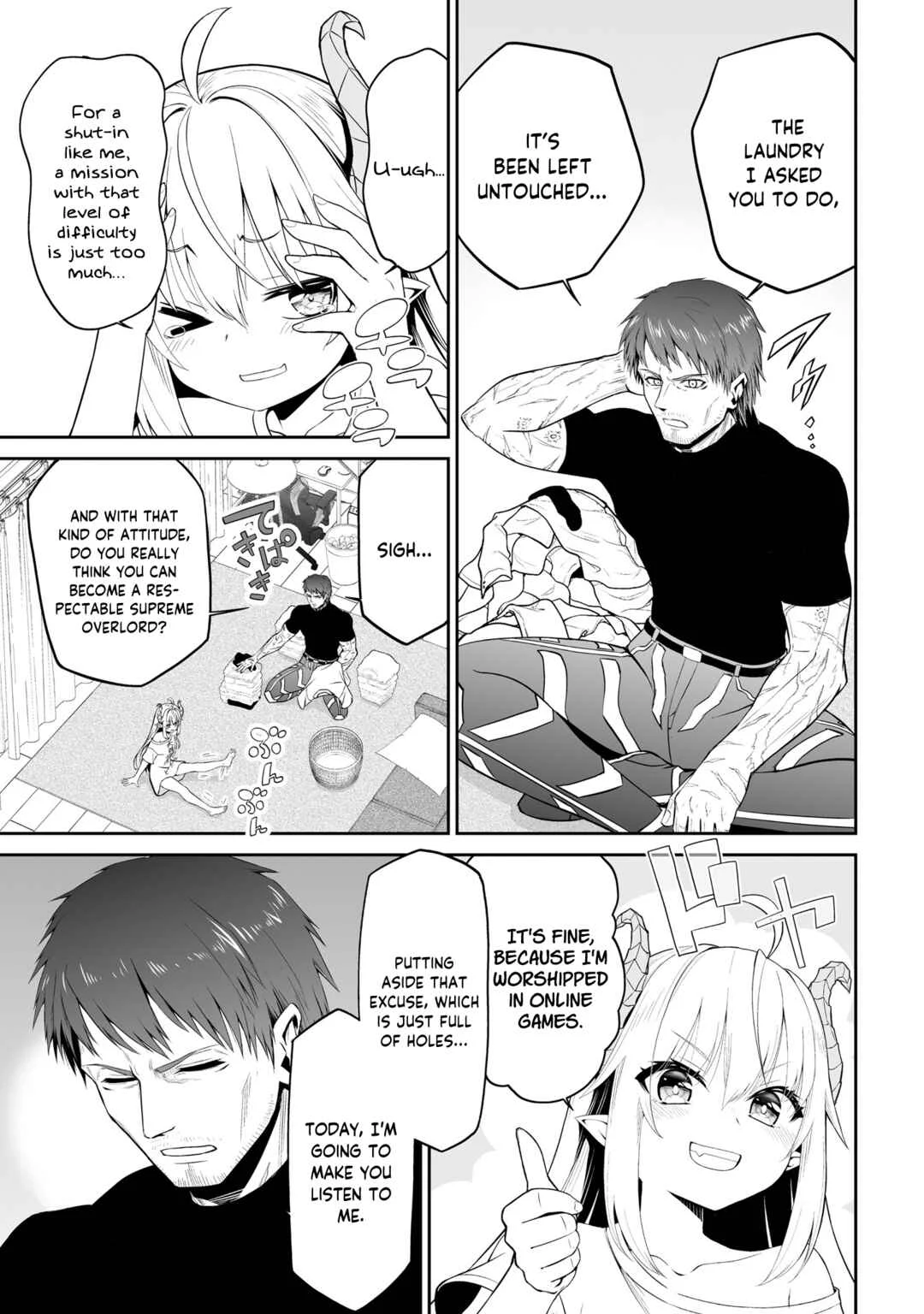 Ponkotsu Dai Shuryou-chan to Ossan Sentouin-san. Chapter 1 - Page 10