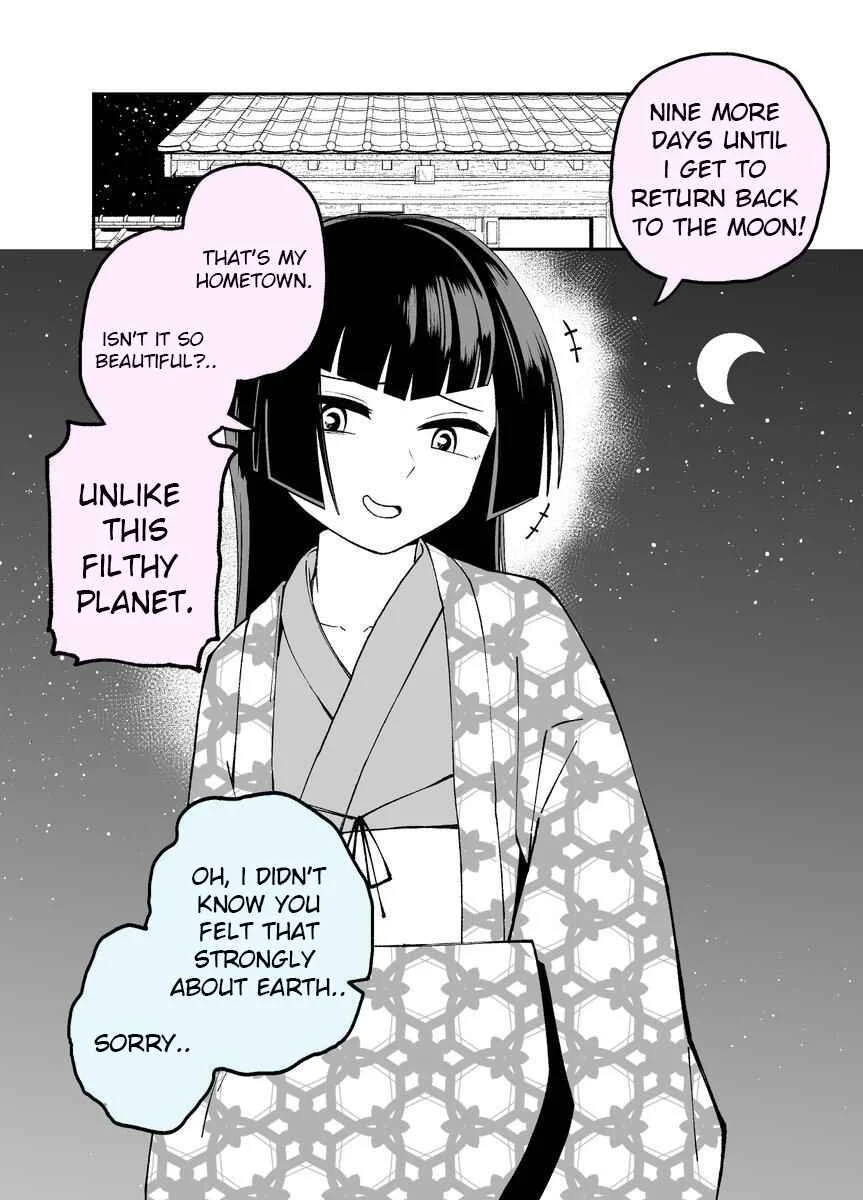 Princess Kaguya Will Return to the Moon in 10 Days Chapter 2: 9 Days Until Princess Kaguya Returns to the Moon - Page 1