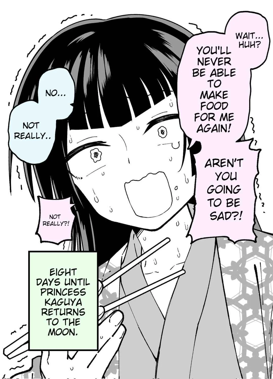 Princess Kaguya Will Return to the Moon in 10 Days Chapter 3: 8 Days Until Princess Kaguya Returns to the Moon - Page 4