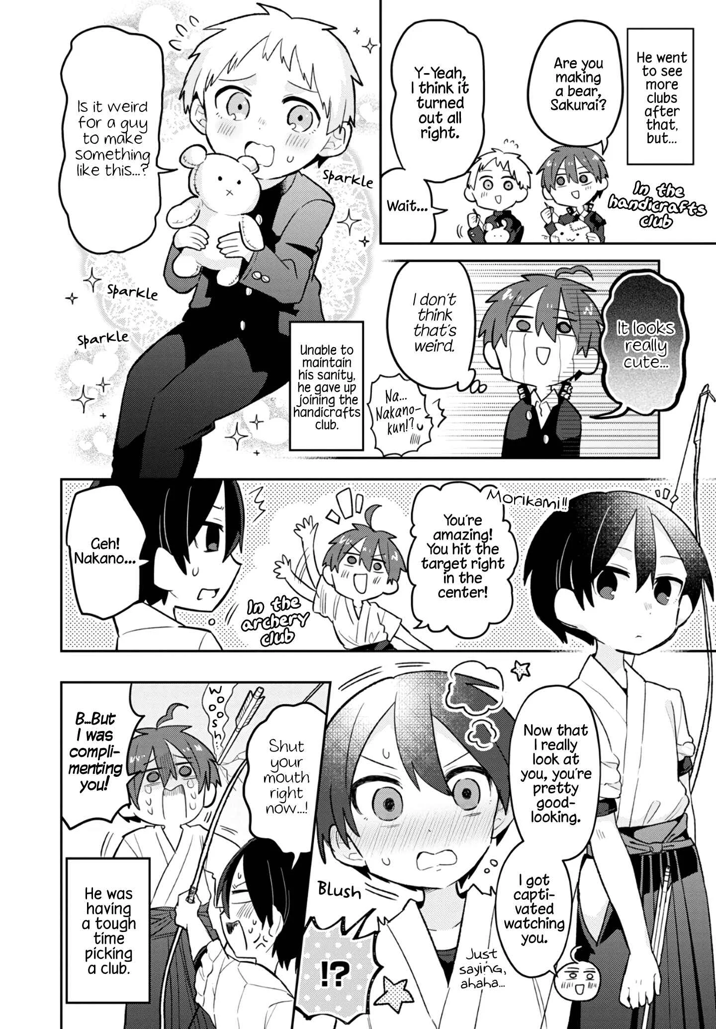 Puberty, an All Boys School!? and Nakano-kun Chapter 1: My Classmates At Our All Boys School Shouldn't Be Making My Heart Race - Page 12