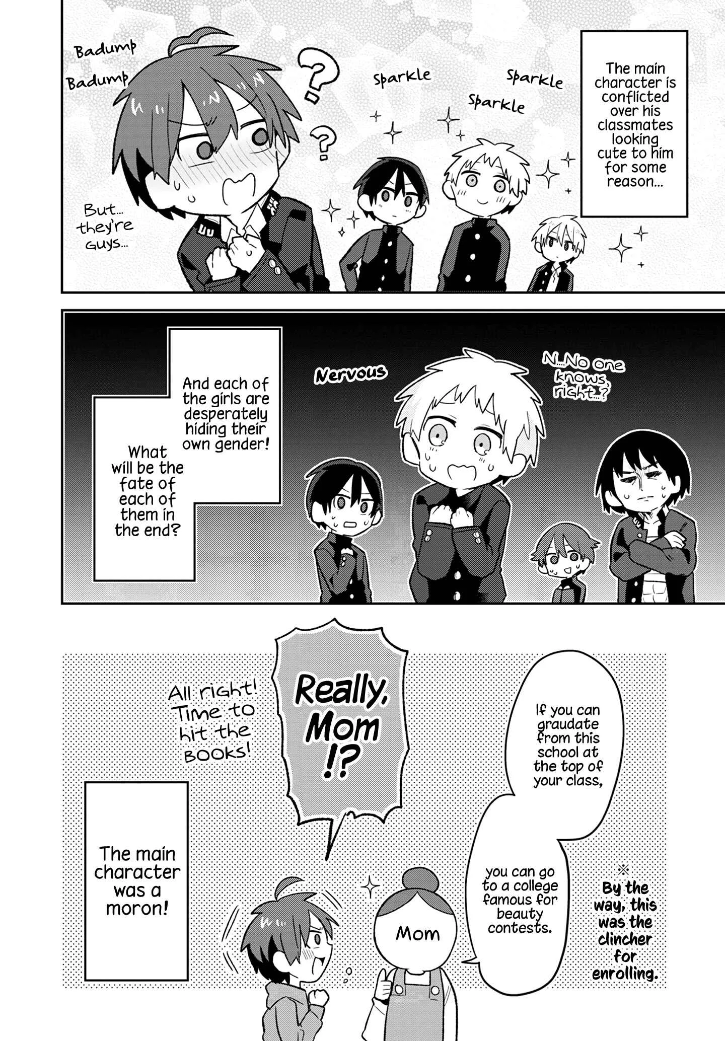 Puberty, an All Boys School!? and Nakano-kun Chapter 2: Why Does He Look So Cute!!? - Page 2