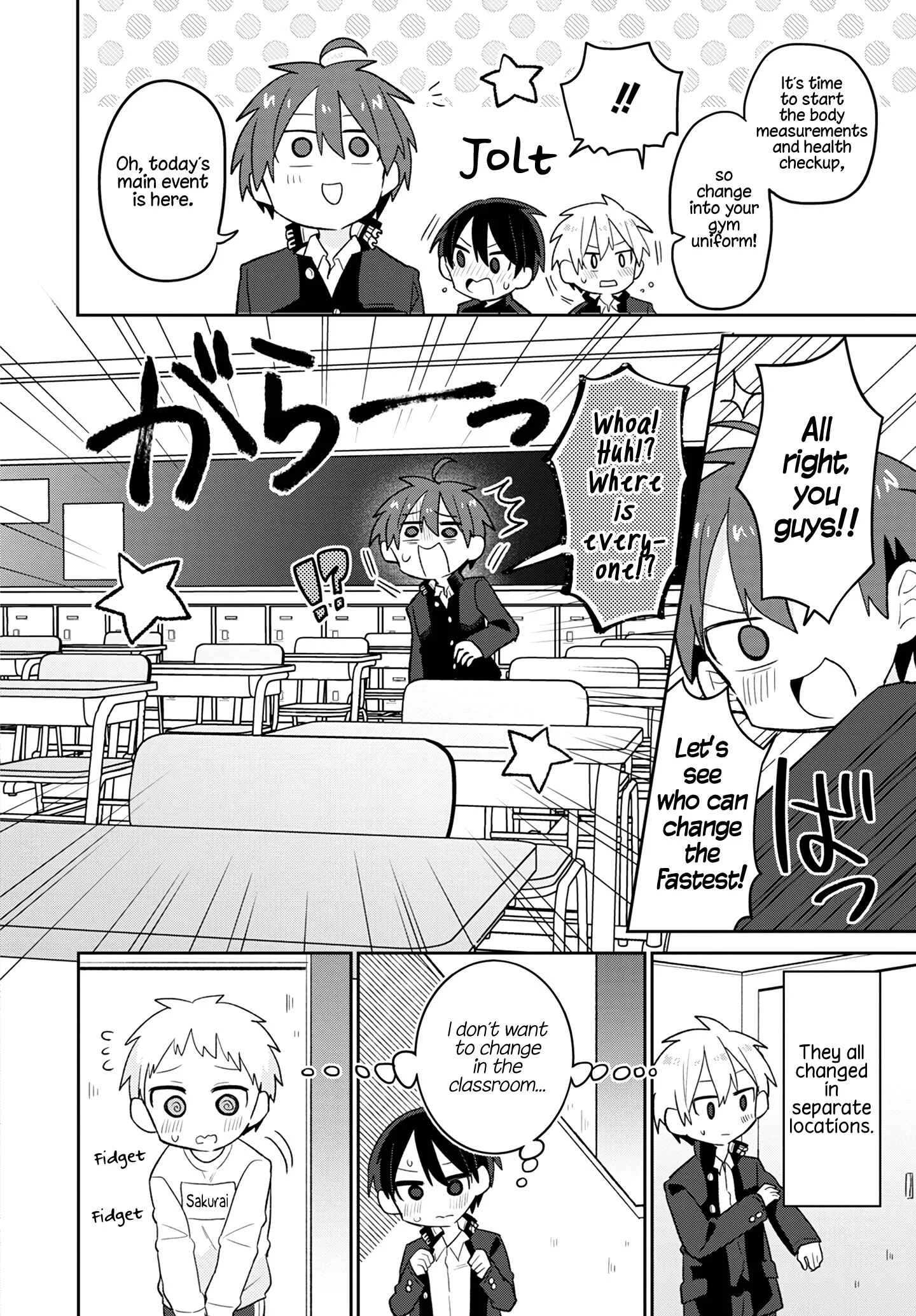Puberty, an All Boys School!? and Nakano-kun Chapter 2: Why Does He Look So Cute!!? - Page 6
