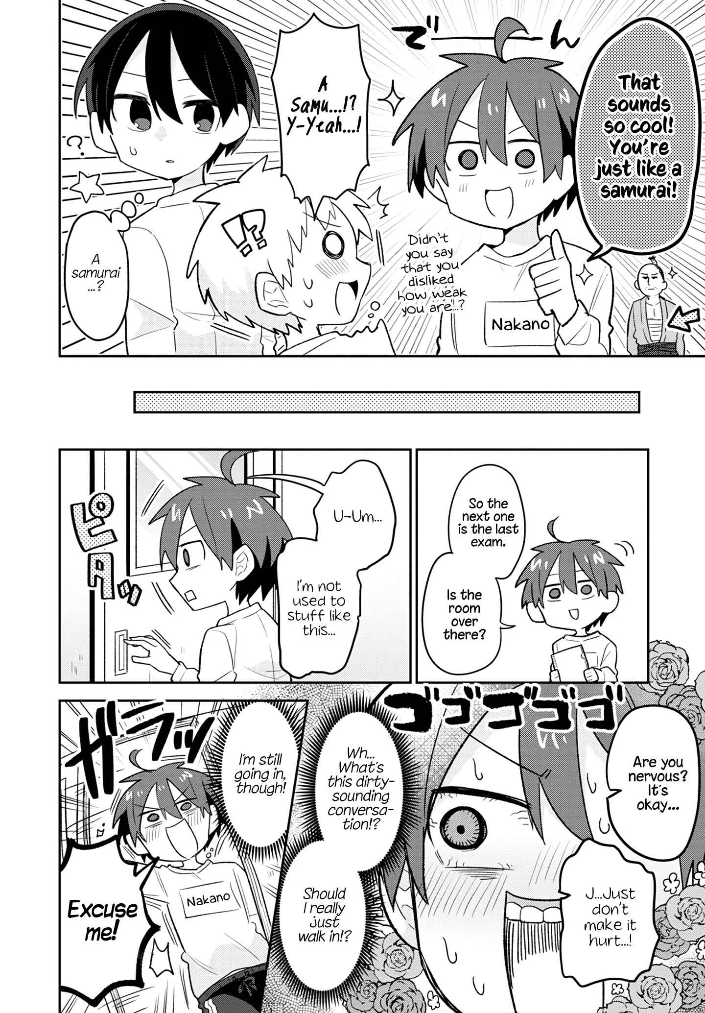 Puberty, an All Boys School!? and Nakano-kun Chapter 2: Why Does He Look So Cute!!? - Page 8