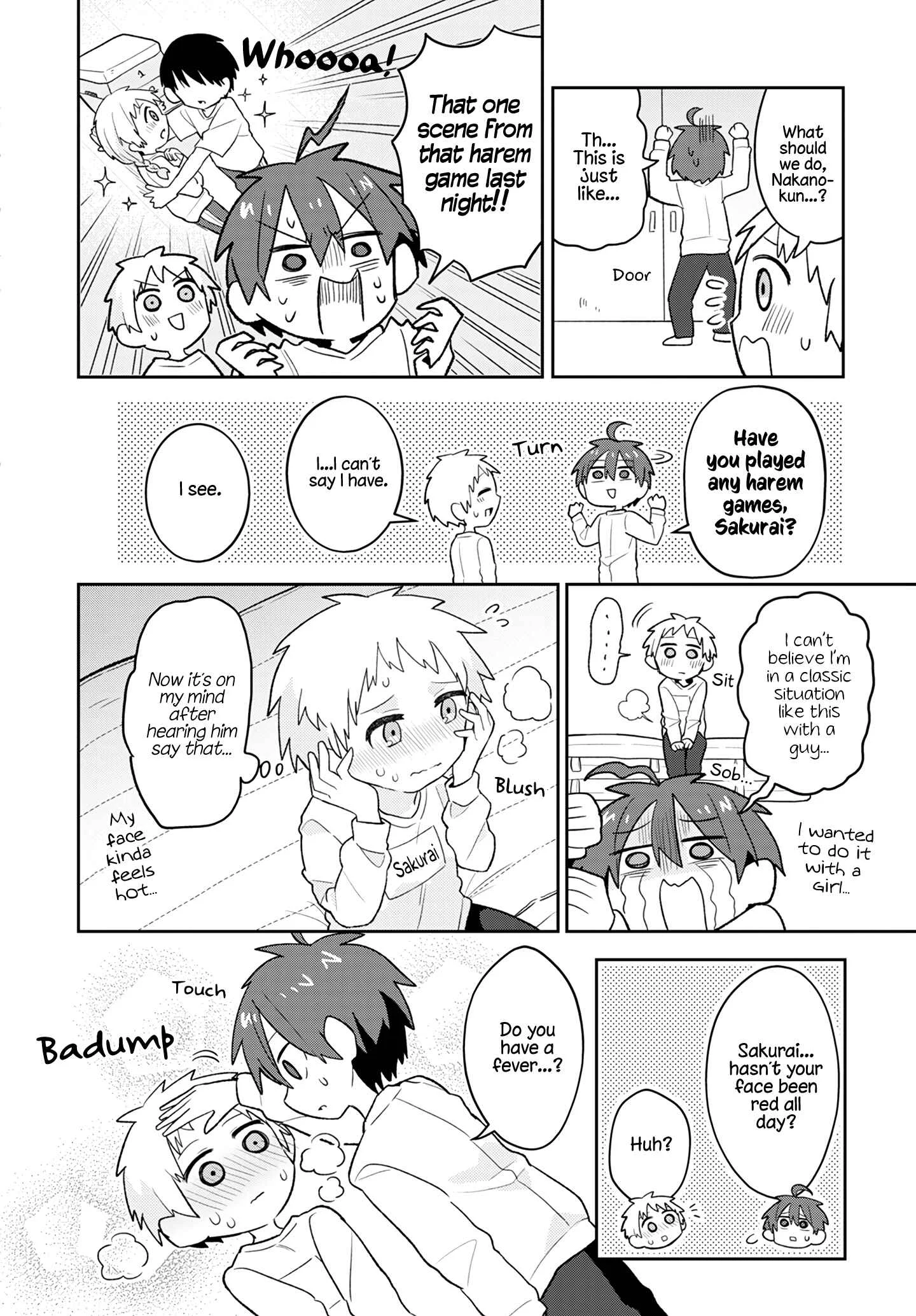 Puberty, an All Boys School!? and Nakano-kun Chapter 2: Why Does He Look So Cute!!? - Page 12