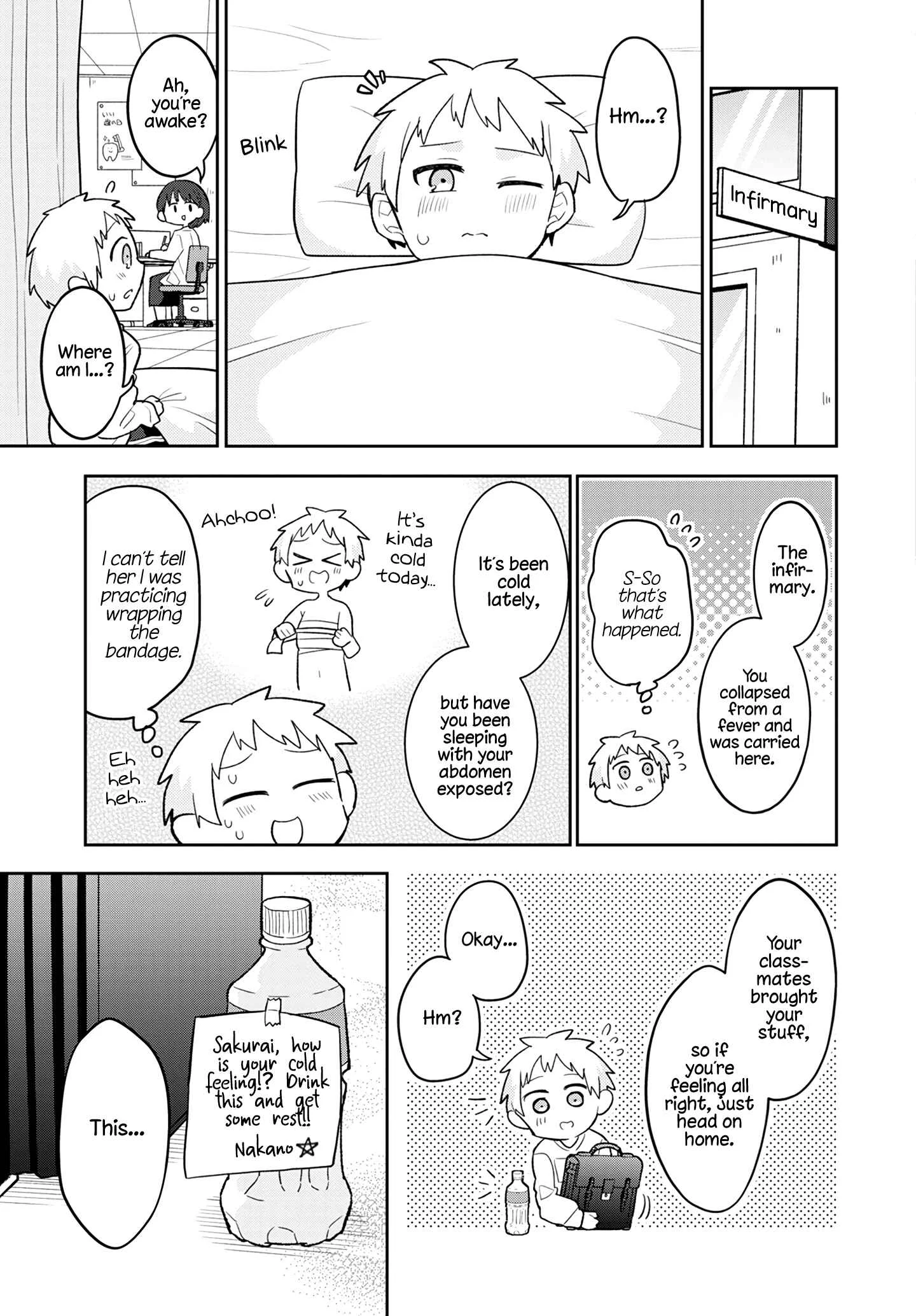 Puberty, an All Boys School!? and Nakano-kun Chapter 2: Why Does He Look So Cute!!? - Page 15