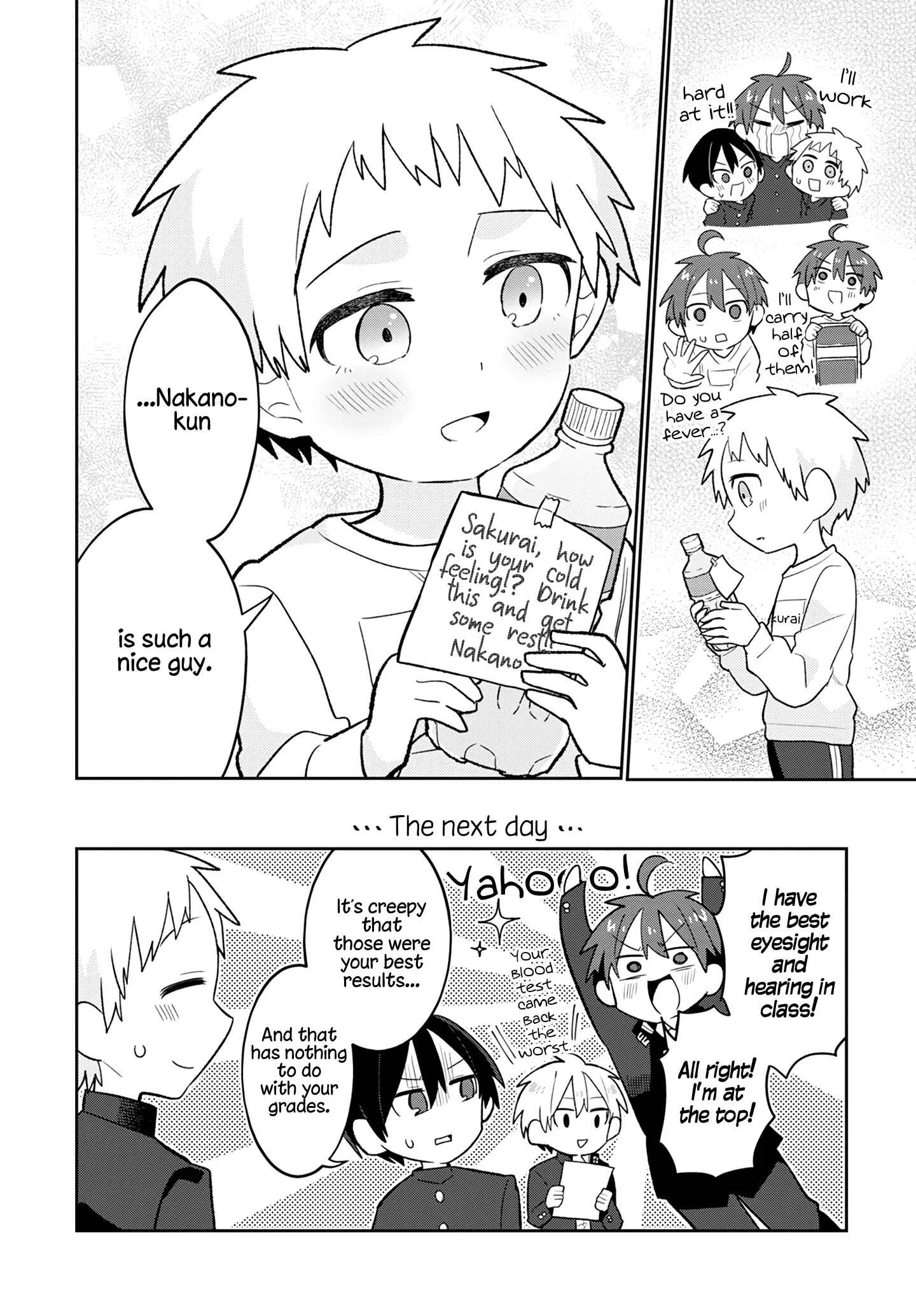 Puberty, an All Boys School!? and Nakano-kun Chapter 2: Why Does He Look So Cute!!? - Page 16