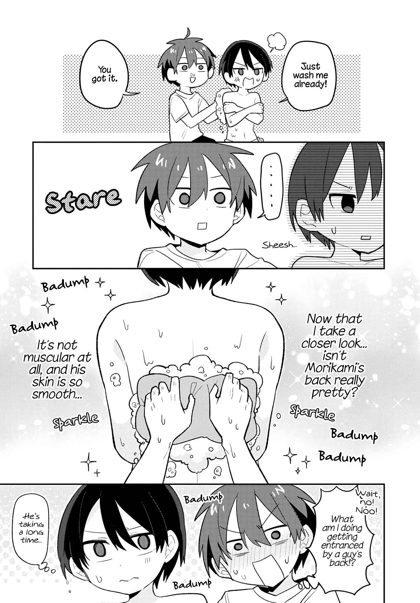 Puberty, an All Boys School!? and Nakano-kun Chapter 3: Rattled Over Mixed Bathing - Page 9