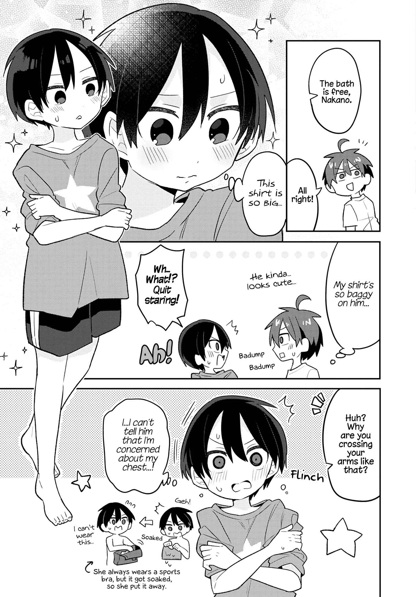 Puberty, an All Boys School!? and Nakano-kun Chapter 3: Rattled Over Mixed Bathing - Page 11