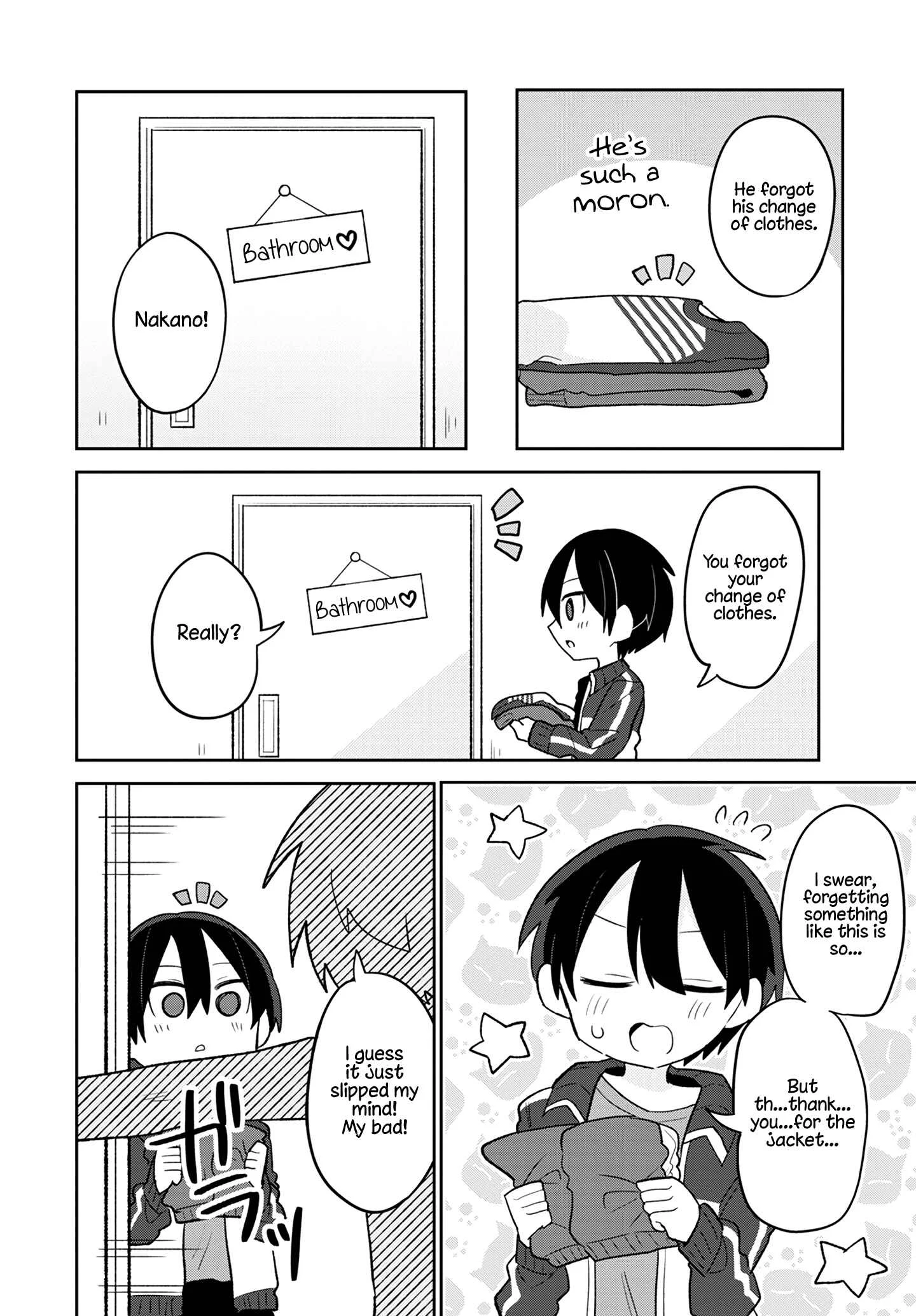 Puberty, an All Boys School!? and Nakano-kun Chapter 3: Rattled Over Mixed Bathing - Page 14