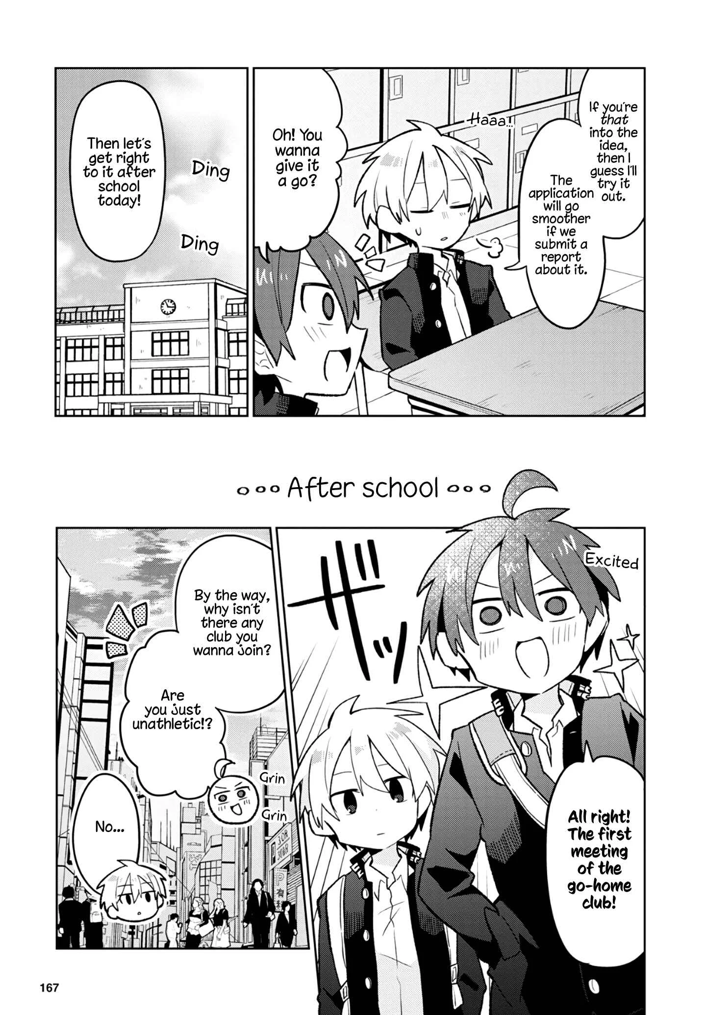 Puberty, an All Boys School!? and Nakano-kun Chapter 4: Come On, Let's Go Home - Page 5