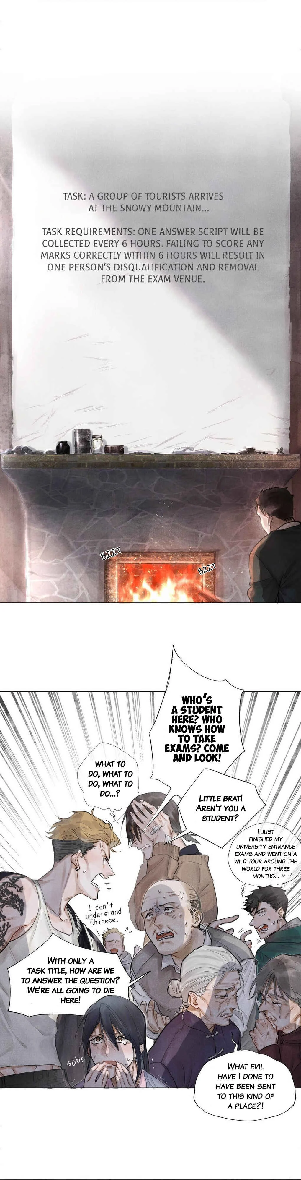 Quánqiú Gāokǎo Chapter 1: The game begins yet life ends - Page 7