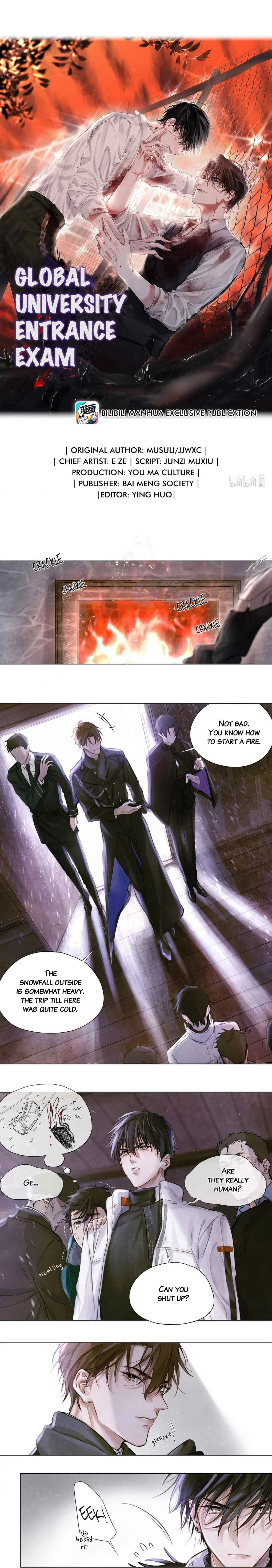 Quánqiú Gāokǎo Chapter 2: The Invigilators - Page 1