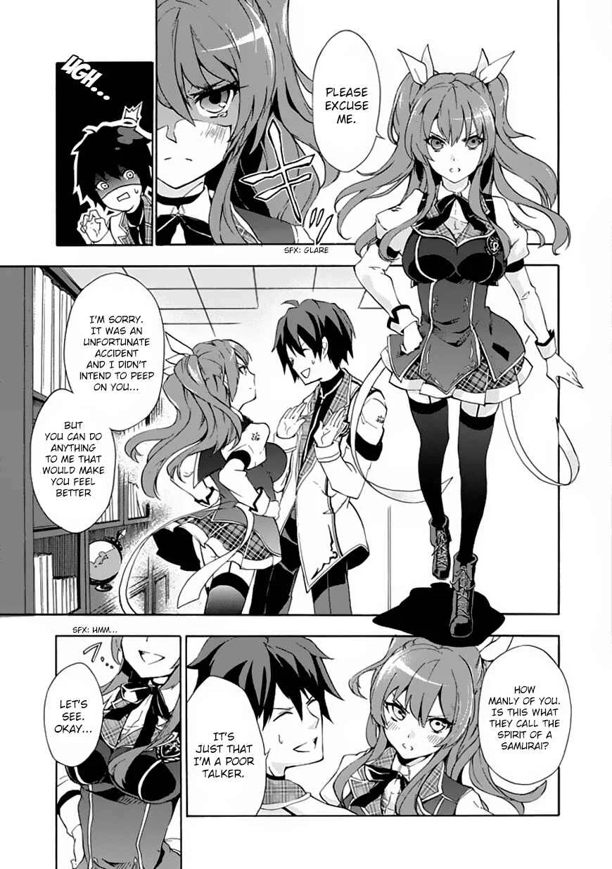 Rakudai Kishi no Cavalry Chapter 1: The Prodigy Knight and The Repeater Knight - Page 9