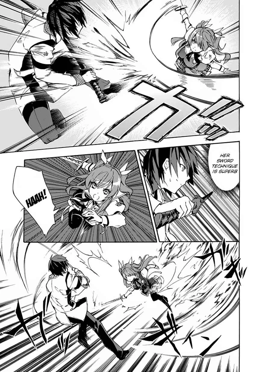 Rakudai Kishi no Cavalry Chapter 1: The Prodigy Knight and The Repeater Knight - Page 35