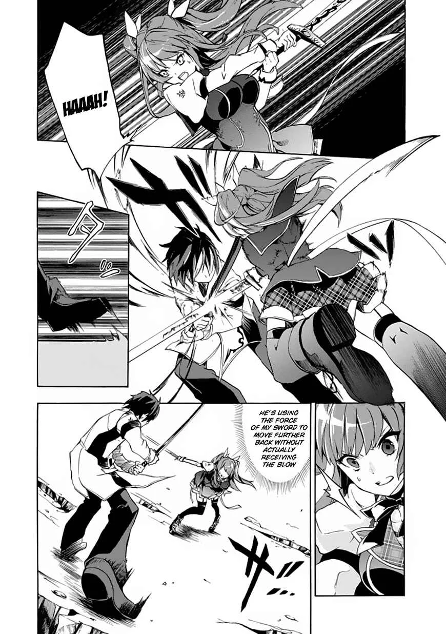 Rakudai Kishi no Cavalry Chapter 1: The Prodigy Knight and The Repeater Knight - Page 40