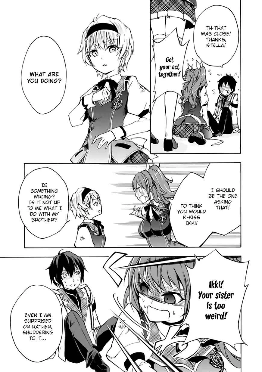 Rakudai Kishi no Cavalry Chapter 4: A Maiden's Battle - Page 8
