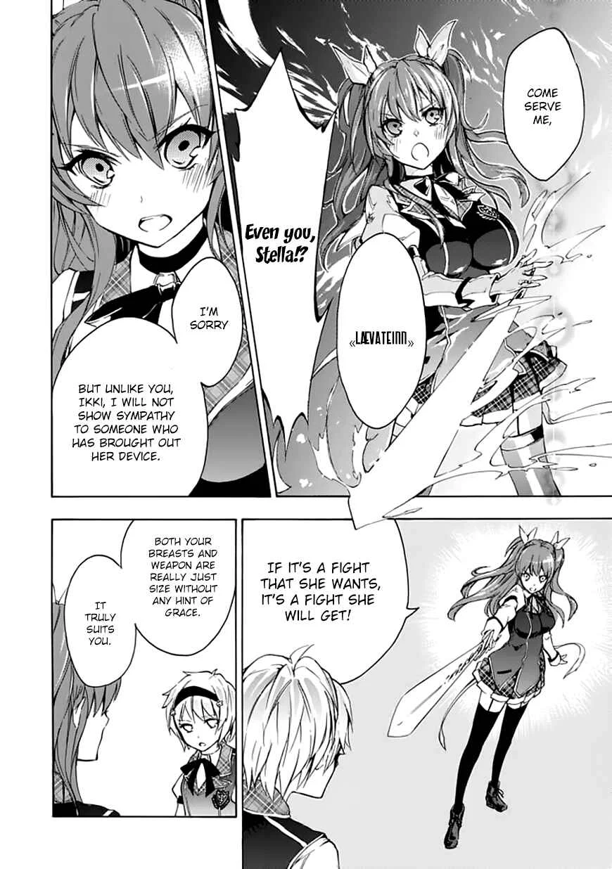 Rakudai Kishi no Cavalry Chapter 4: A Maiden's Battle - Page 19