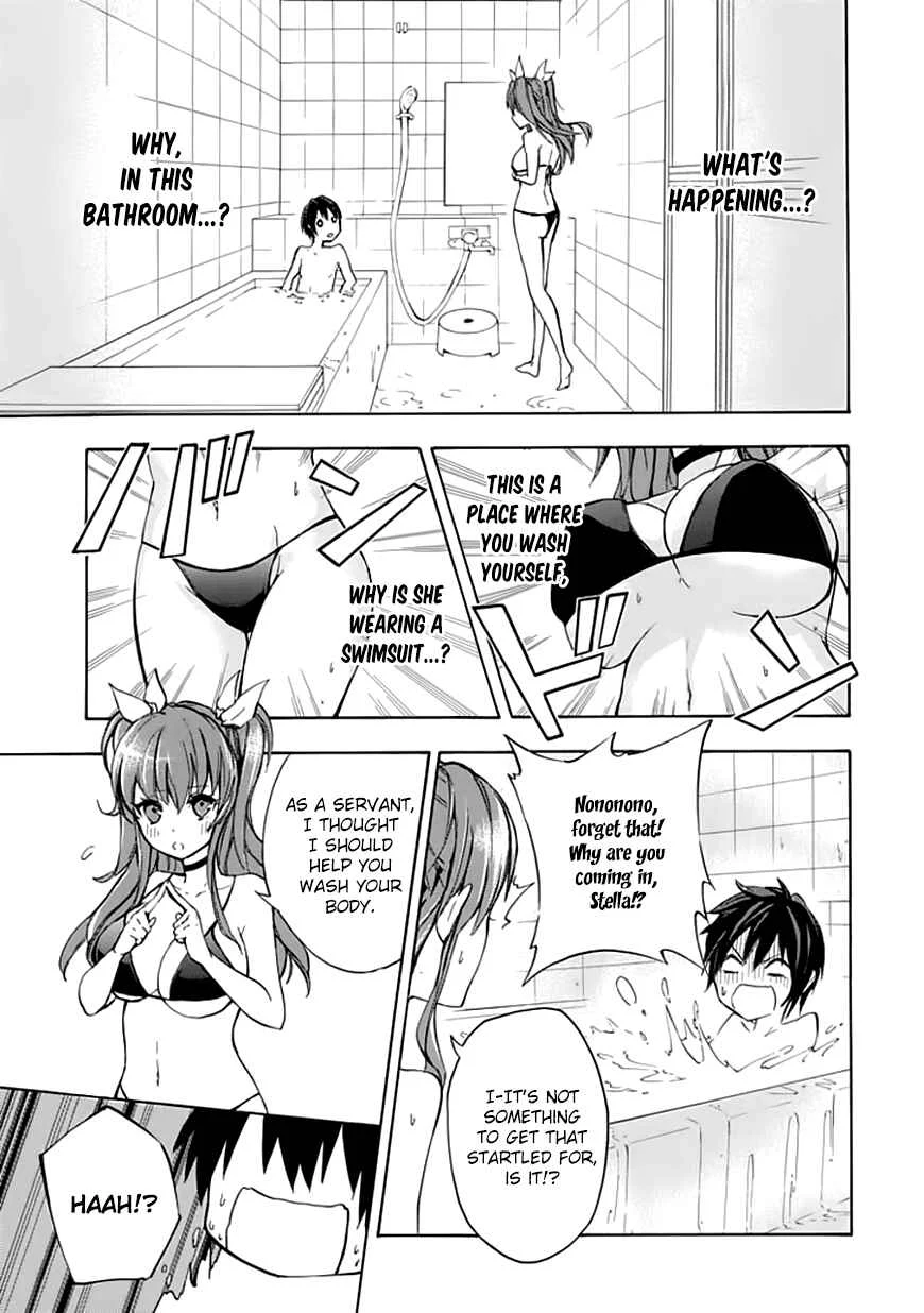Rakudai Kishi no Cavalry Chapter 4: A Maiden's Battle - Page 34