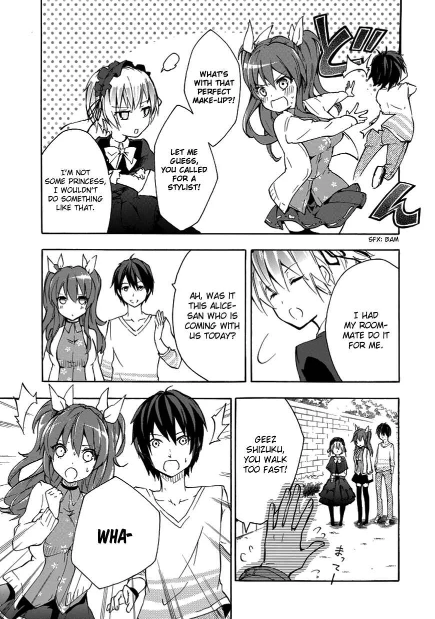 Rakudai Kishi no Cavalry Chapter 5: Arisuin Nagi - Page 19