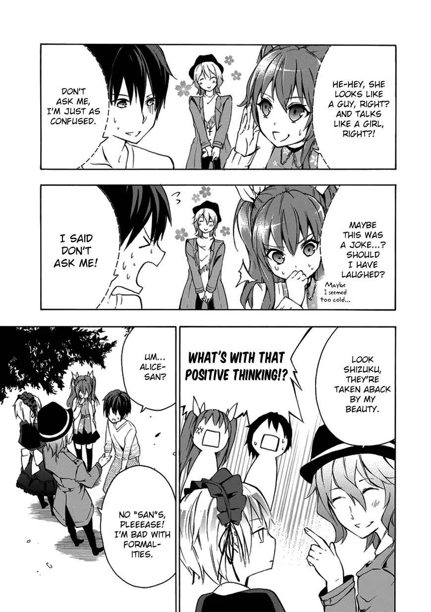 Rakudai Kishi no Cavalry Chapter 5: Arisuin Nagi - Page 21