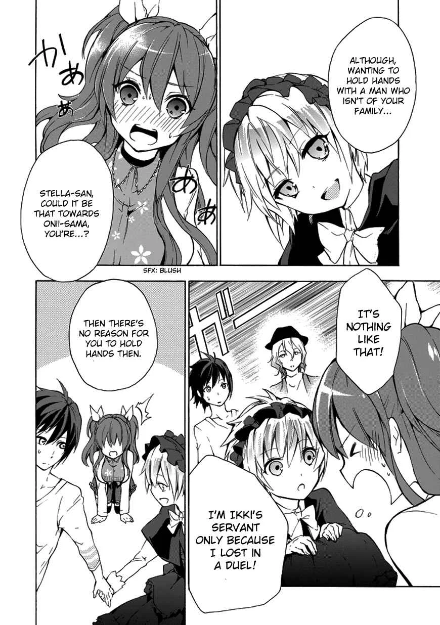 Rakudai Kishi no Cavalry Chapter 5: Arisuin Nagi - Page 28