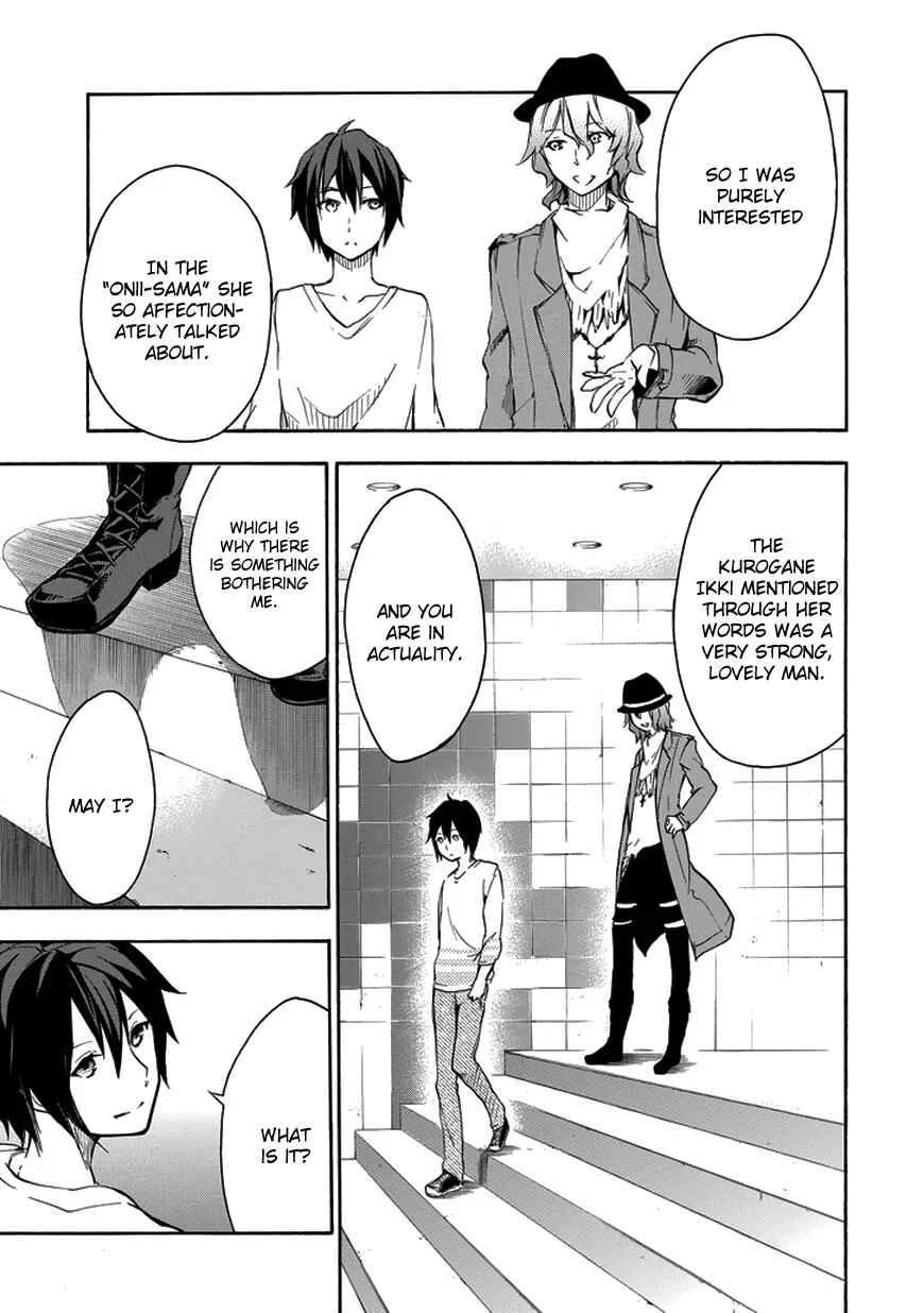 Rakudai Kishi no Cavalry Chapter 5: Arisuin Nagi - Page 41