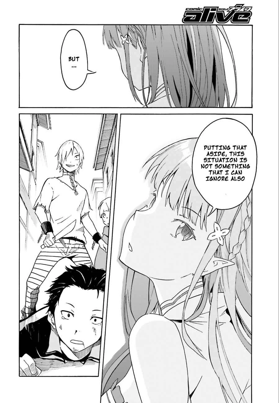 Re:Zero kara Hajimeru Isekai Seikatsu: Dai 1-shou—Outo no Ichinichi-hen Chapter 1: And God Said, "Don't Get Ahead of Yourself" - Page 23