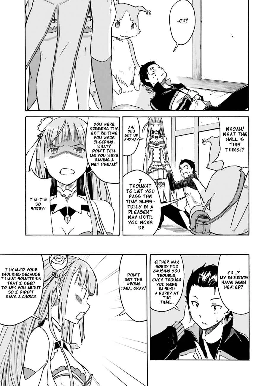 Re:Zero kara Hajimeru Isekai Seikatsu: Dai 1-shou—Outo no Ichinichi-hen Chapter 2: Returning the Lap Pillows Favor - Page 5
