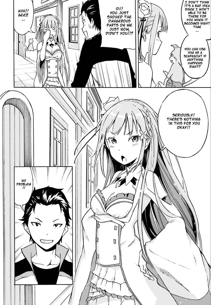 Re:Zero kara Hajimeru Isekai Seikatsu: Dai 1-shou—Outo no Ichinichi-hen Chapter 2: Returning the Lap Pillows Favor - Page 10