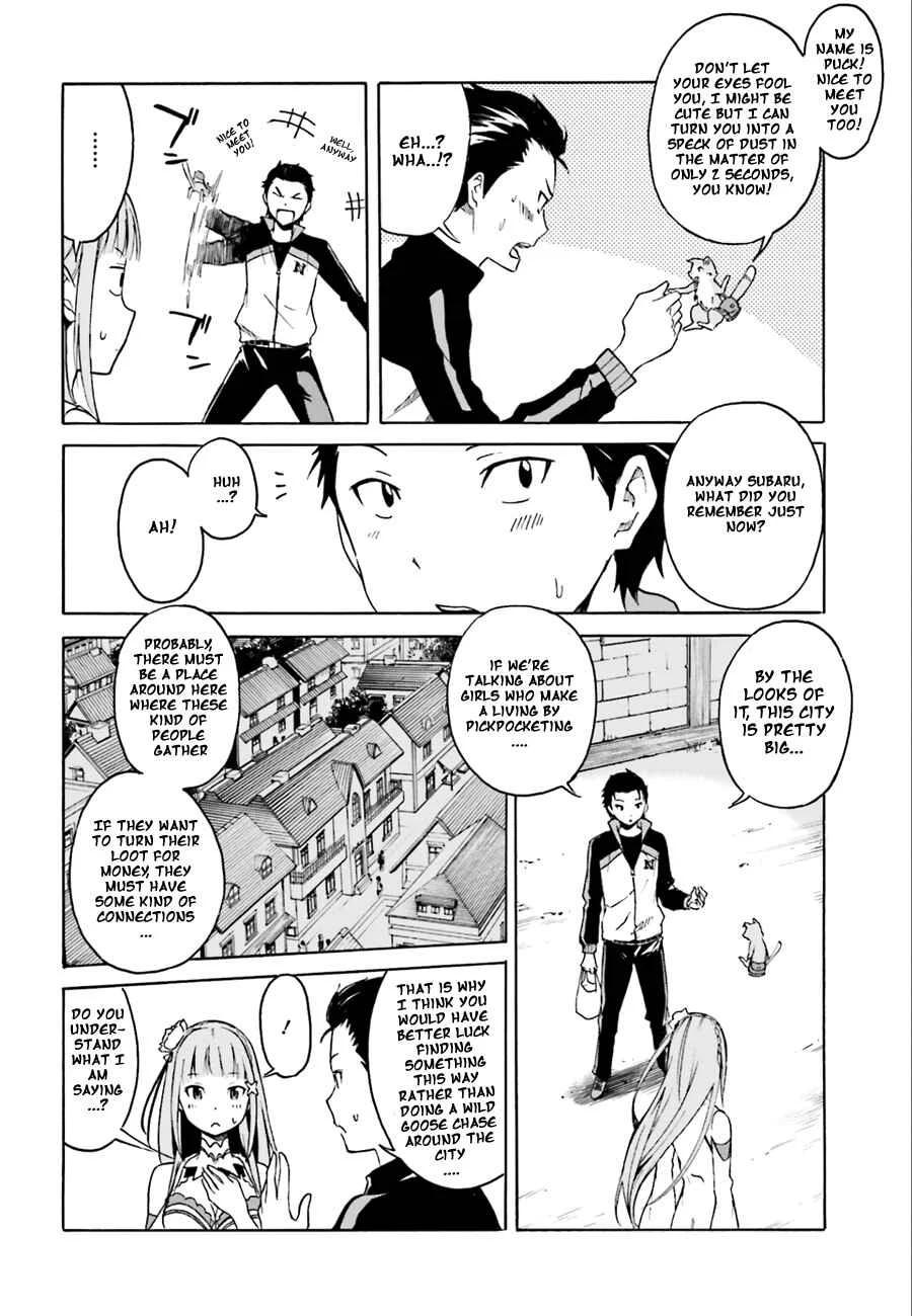 Re:Zero kara Hajimeru Isekai Seikatsu: Dai 1-shou—Outo no Ichinichi-hen Chapter 2: Returning the Lap Pillows Favor - Page 16
