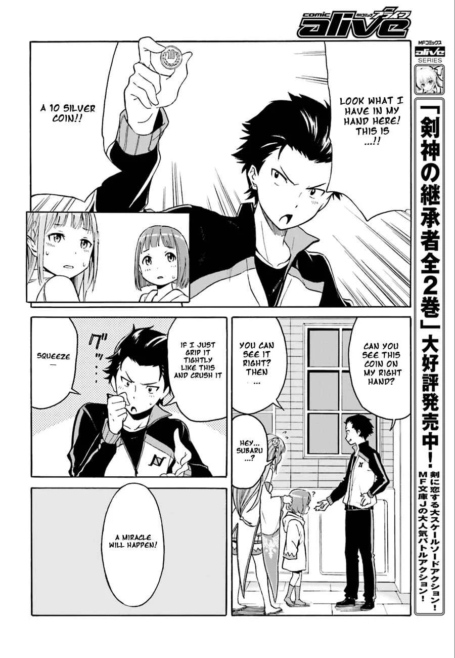 Re:Zero kara Hajimeru Isekai Seikatsu: Dai 1-shou—Outo no Ichinichi-hen Chapter 2: Returning the Lap Pillows Favor - Page 22