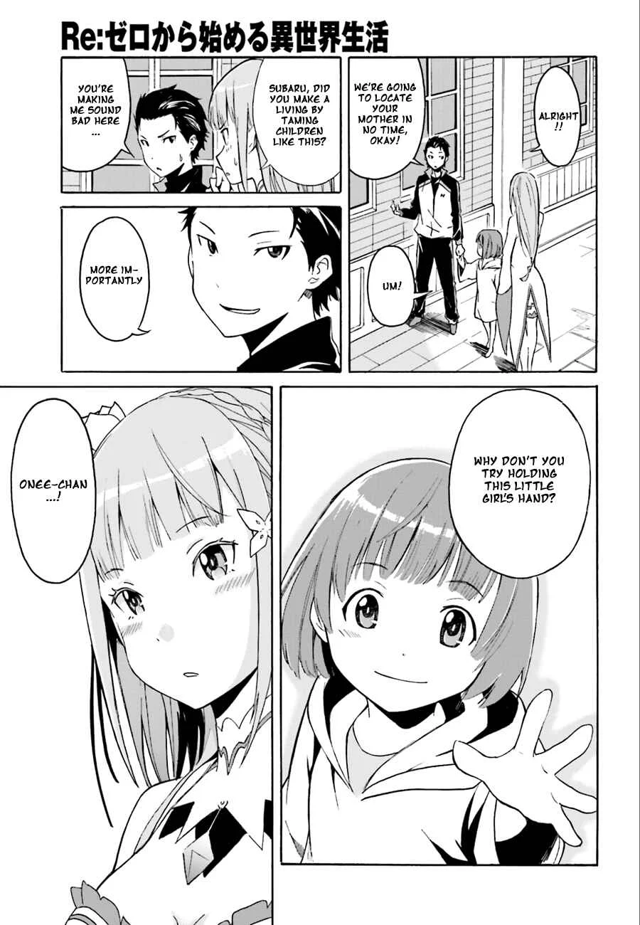 Re:Zero kara Hajimeru Isekai Seikatsu: Dai 1-shou—Outo no Ichinichi-hen Chapter 2: Returning the Lap Pillows Favor - Page 25