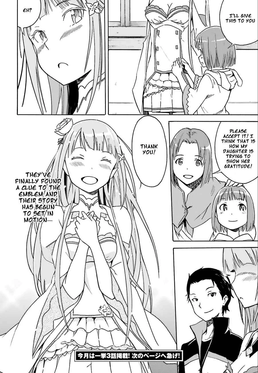 Re:Zero kara Hajimeru Isekai Seikatsu: Dai 1-shou—Outo no Ichinichi-hen Chapter 2: Returning the Lap Pillows Favor - Page 32