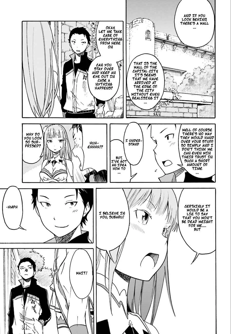 Re:Zero kara Hajimeru Isekai Seikatsu: Dai 1-shou—Outo no Ichinichi-hen Chapter 3: The End of the Beginning - Page 6