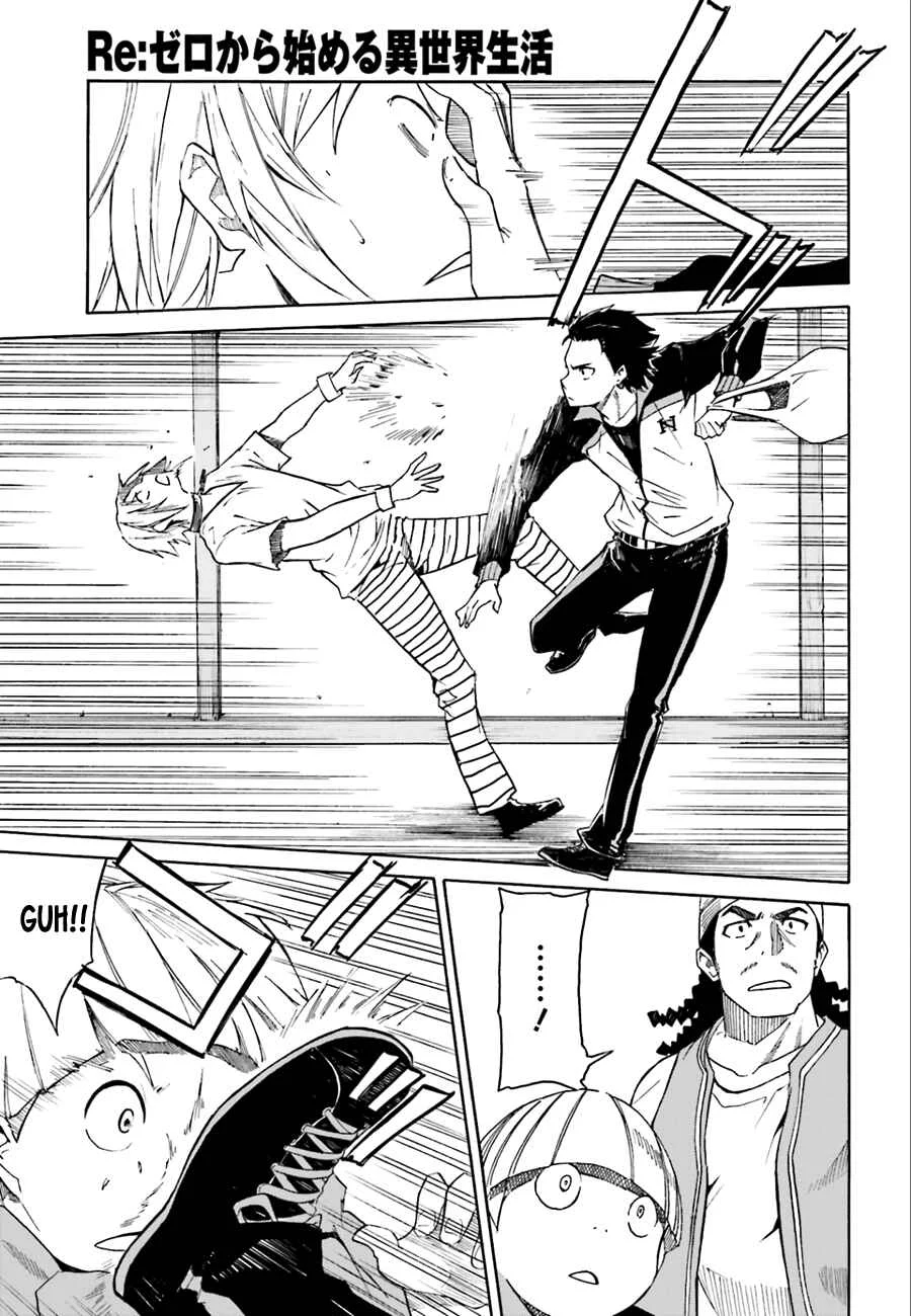Re:Zero kara Hajimeru Isekai Seikatsu: Dai 1-shou—Outo no Ichinichi-hen Chapter 4: The Bitter Taste of Alcohol - Page 9